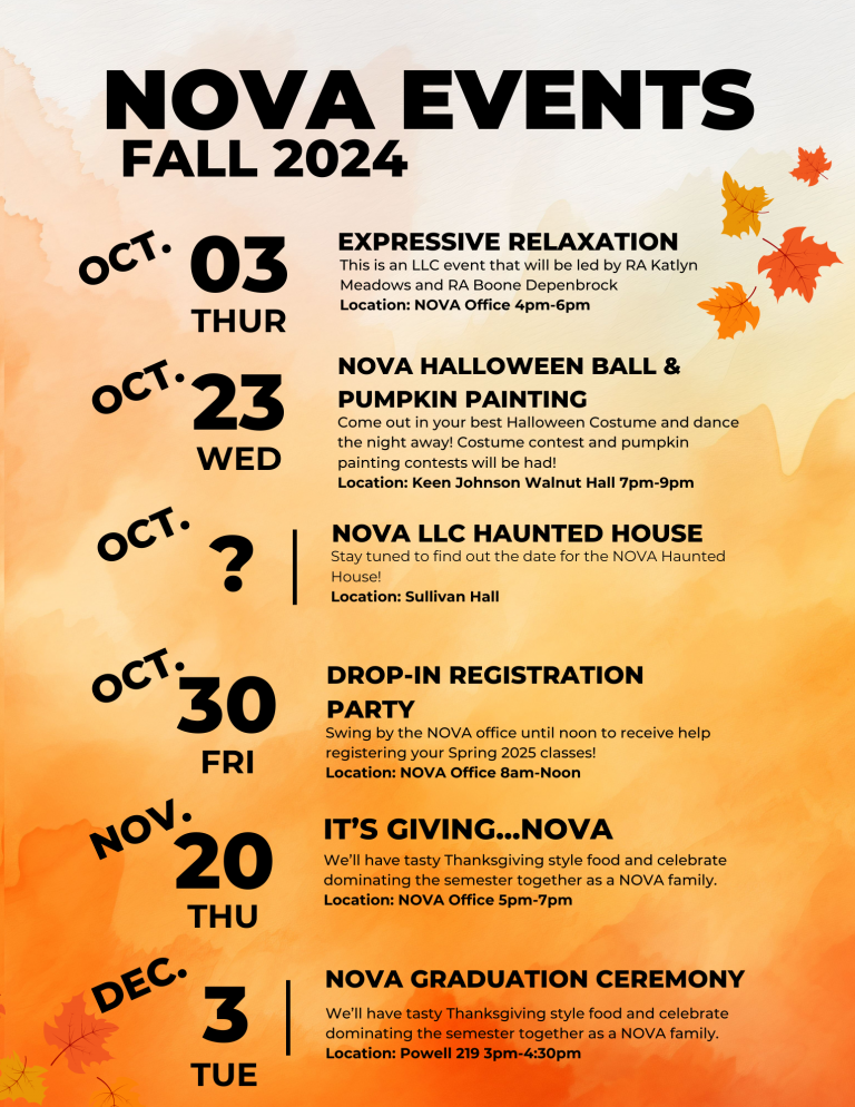 Fall 2024 Events